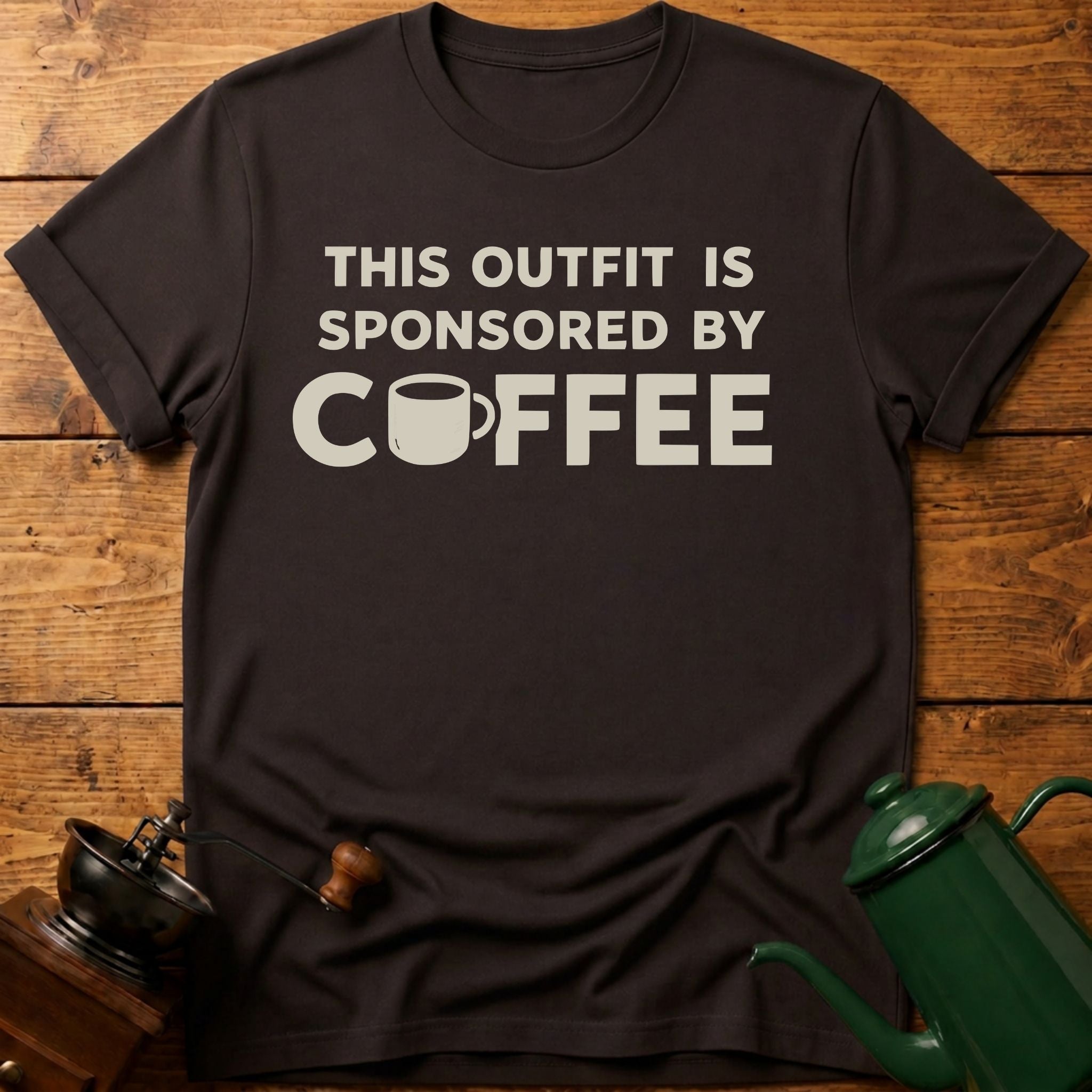 This Outfit Is Sponsored By Coffee T-Shirt