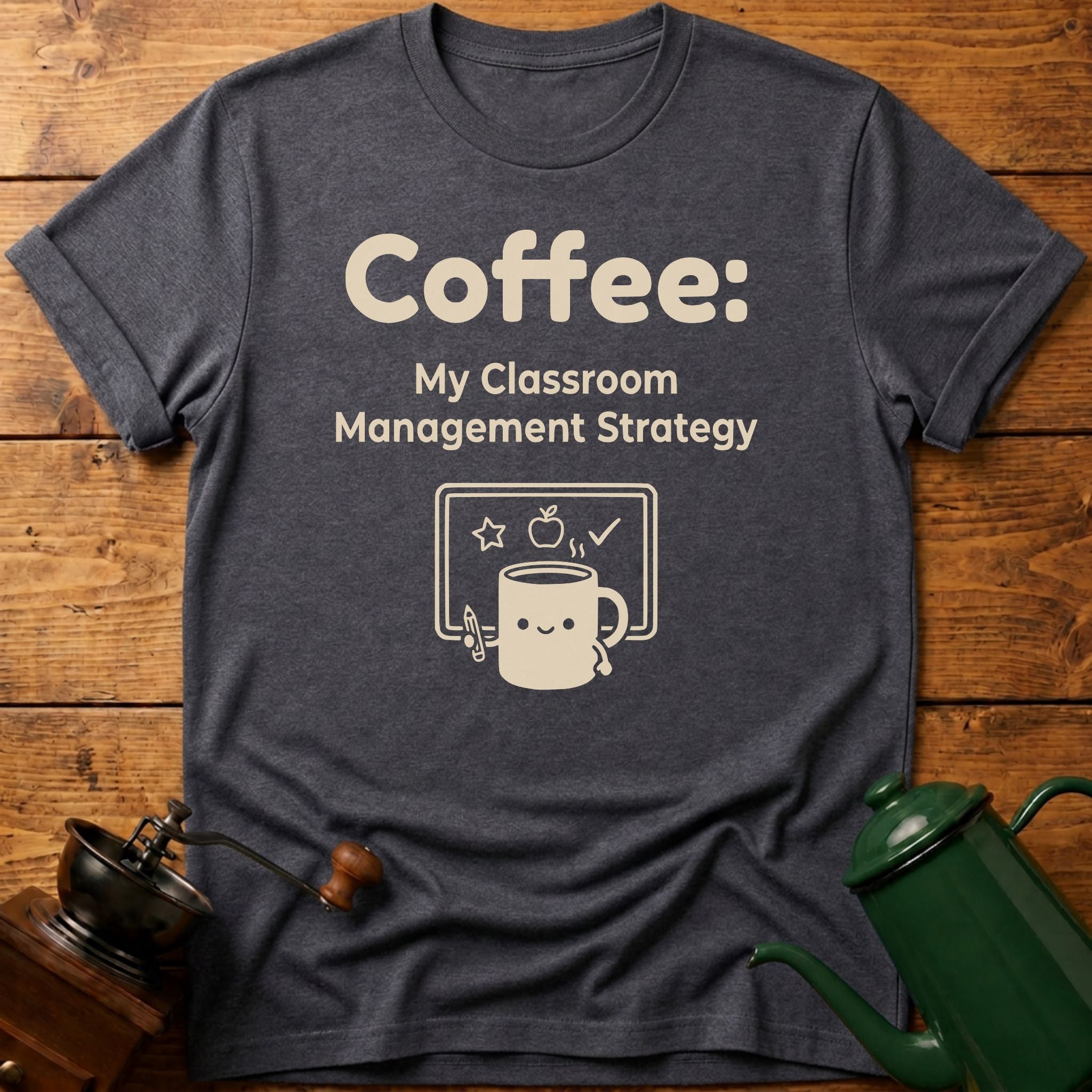 Coffee My Classroom Management Strategy T-Shirt