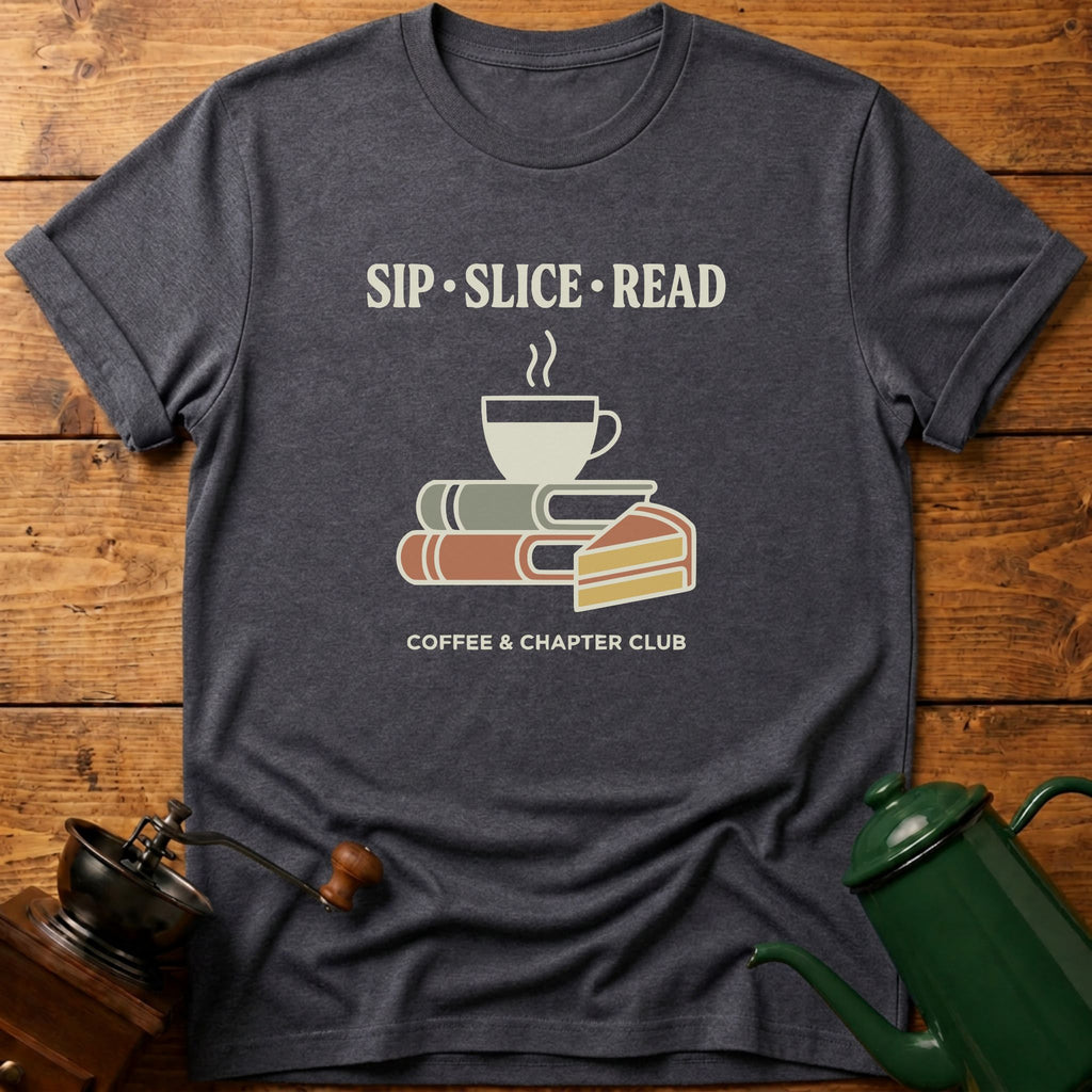 Sip Slice Read T-Shirt