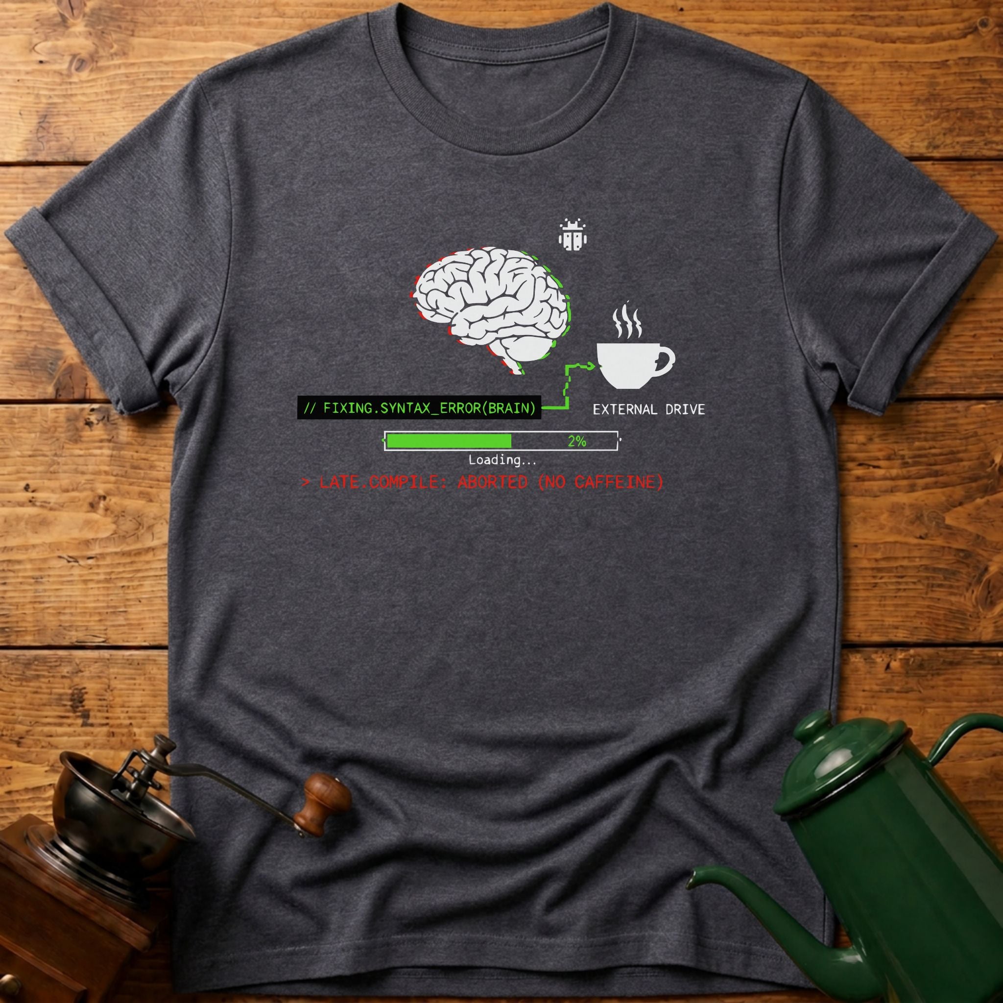 Fixing Syntax Error (Brain) T-Shirt