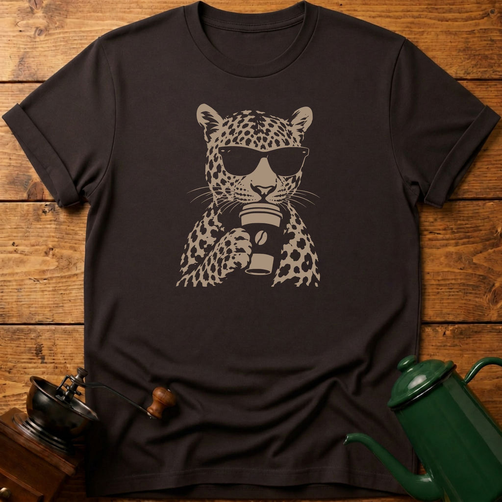 Coffee Cheetah T-Shirt