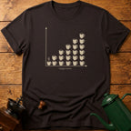 Happiness Coffee Graph T-Shirt