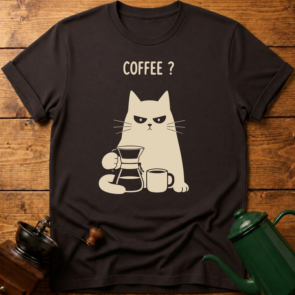 Coffee? Cat T-Shirt