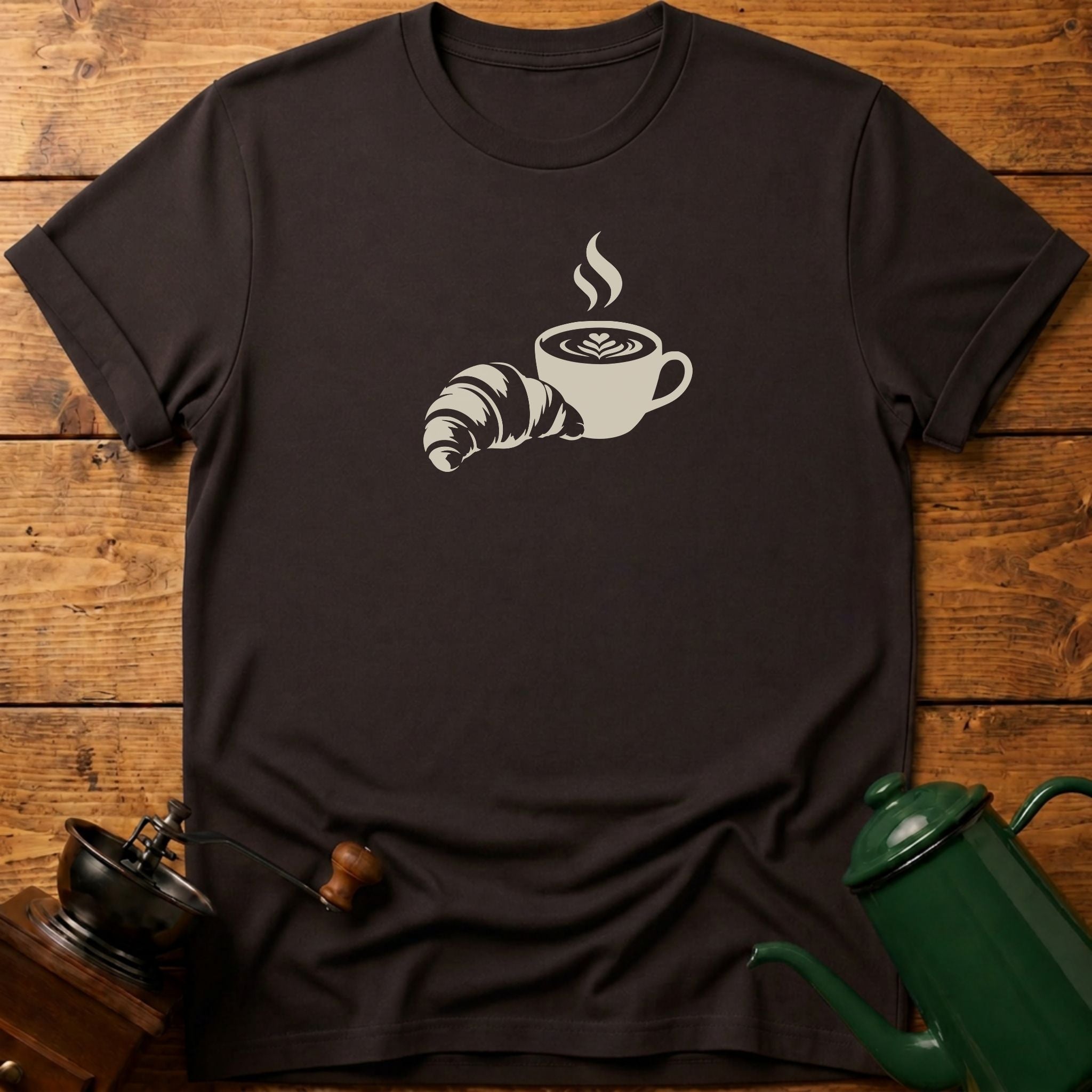 Coffee & Croissant T-Shirt