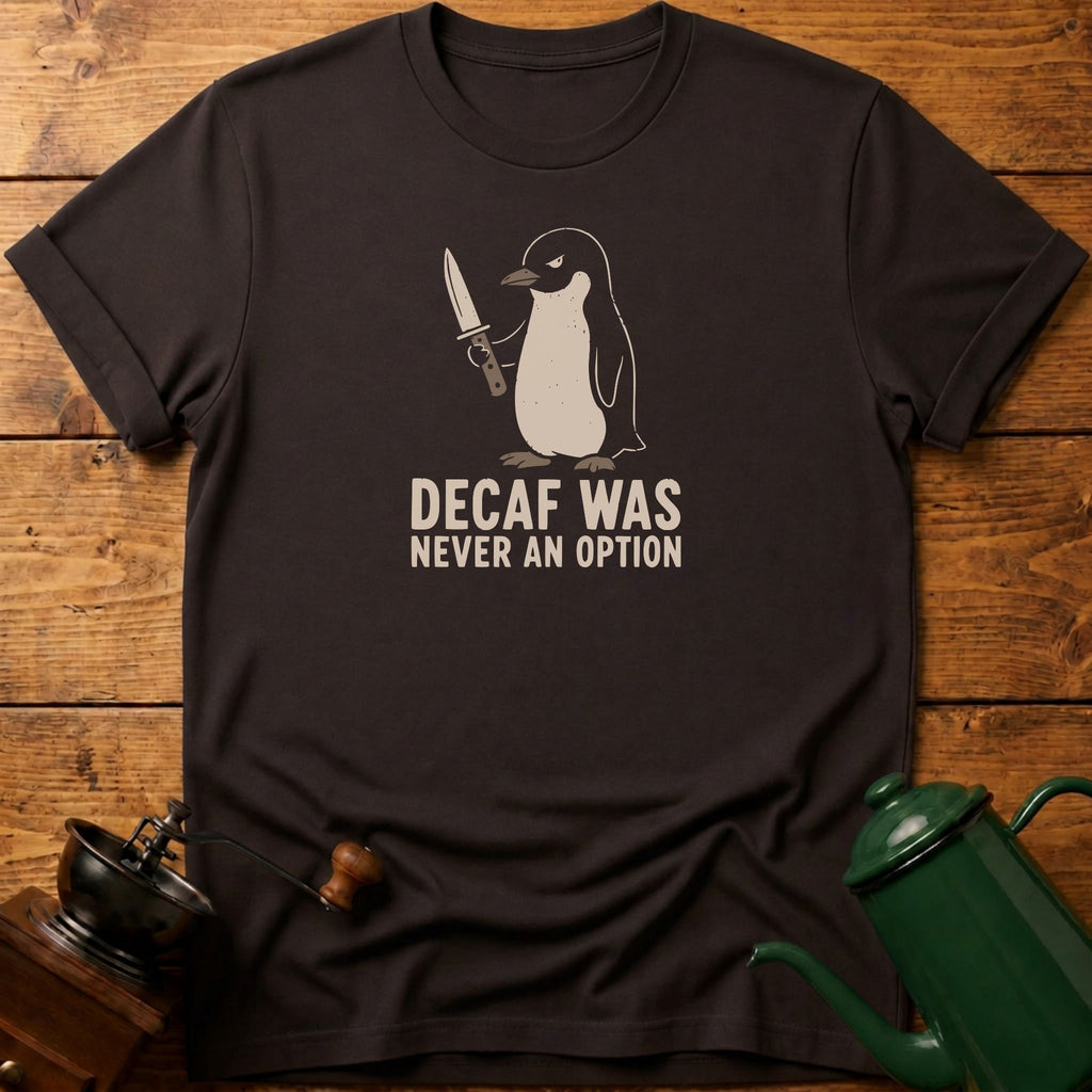 Decaf Was Never An Option T-Shirt
