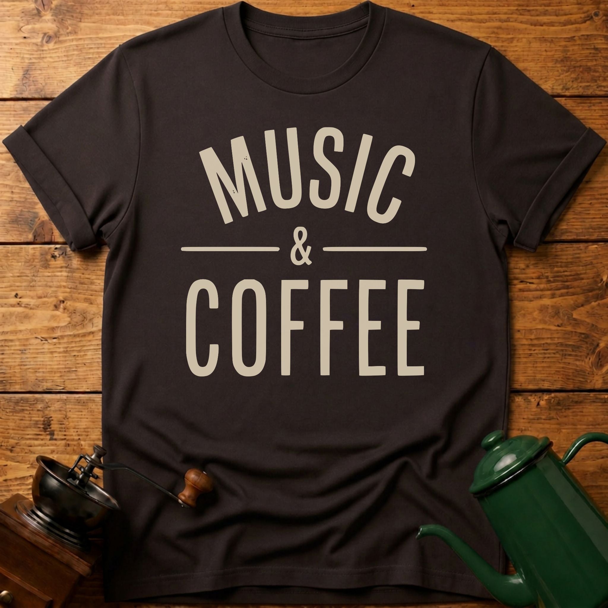 Music & Coffee T-Shirt