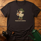Powered By Coffee Duck T-Shirt