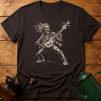 Coffee Skull Guitar T-Shirt