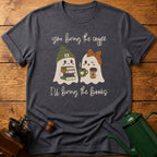 Bring Coffee & Books Boo T-Shirt