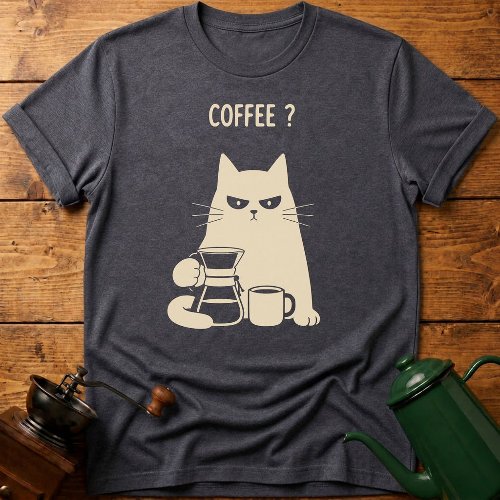 Coffee? Cat T-Shirt