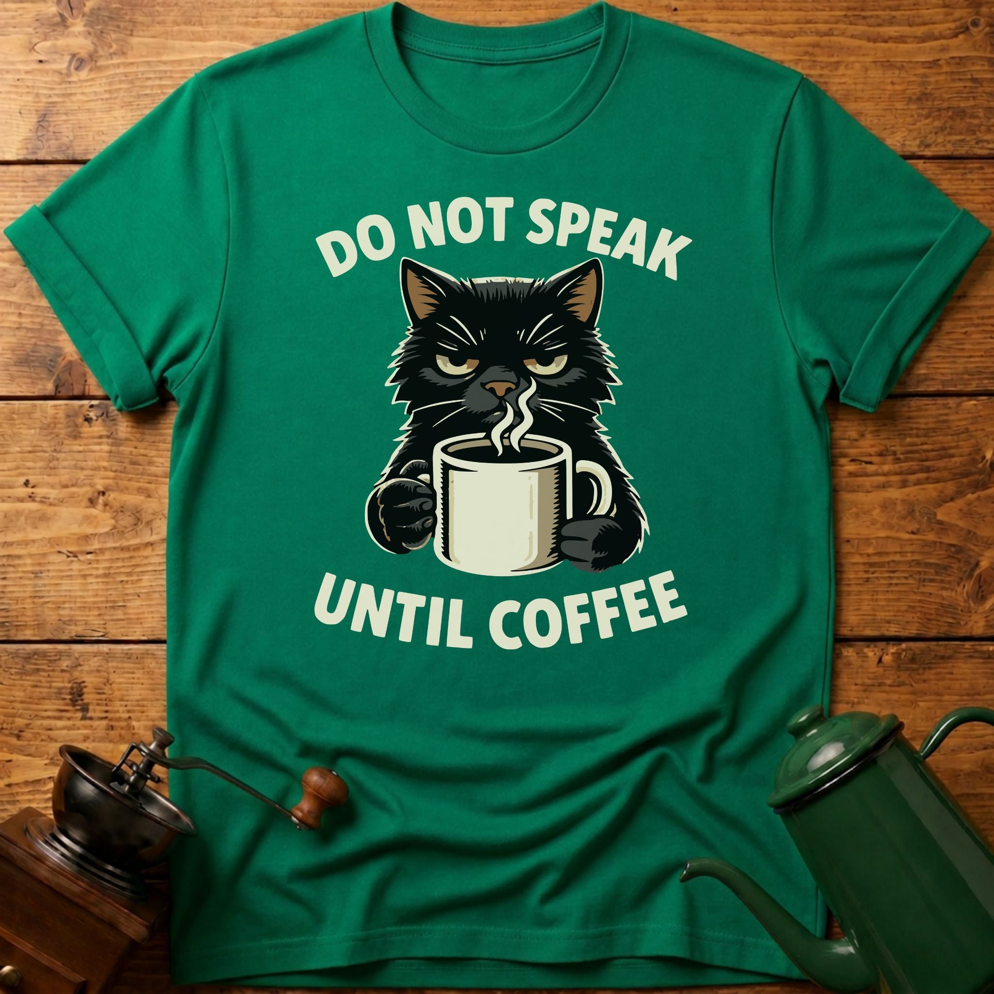 Do Not Speak Until Coffee T-Shirt