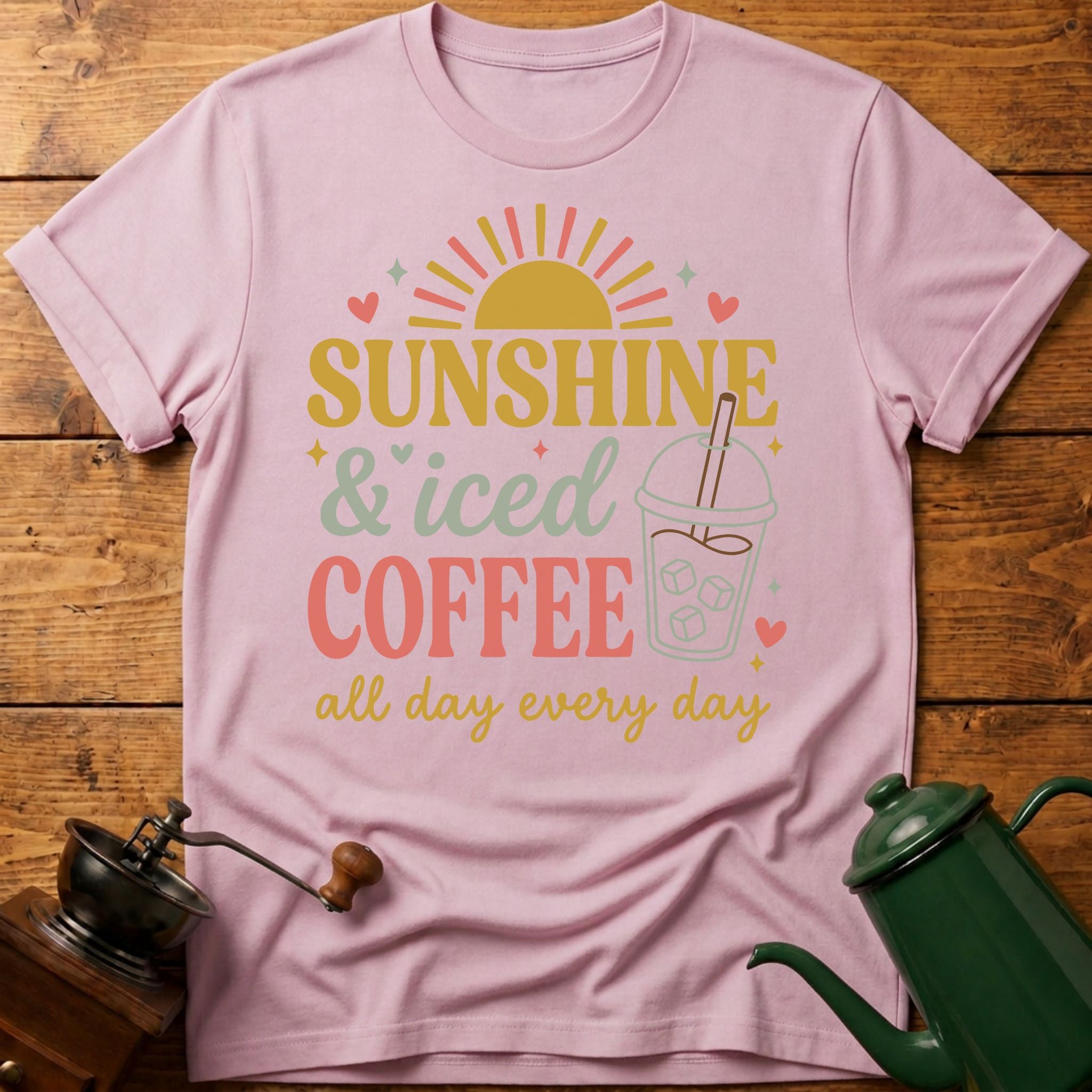 Sunshine & Iced Coffee T-Shirt