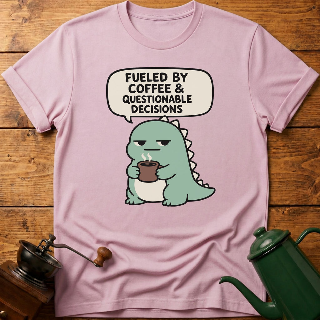 Fueled By Coffee & Questionable Decisions T-Shirt