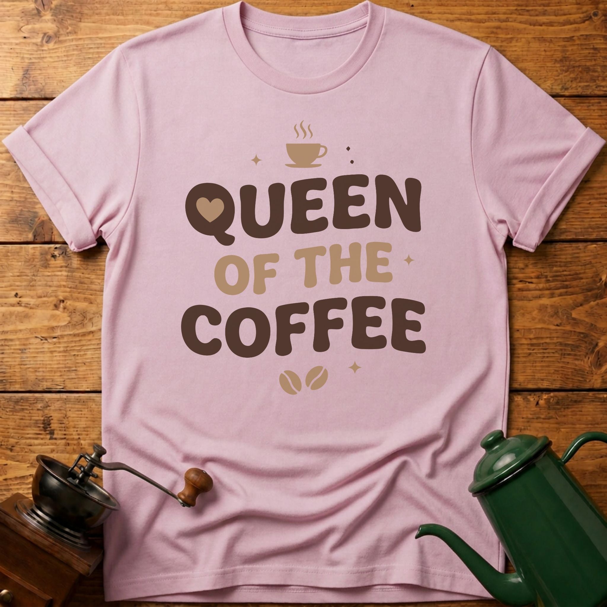 Queen Of The Coffee T-Shirt