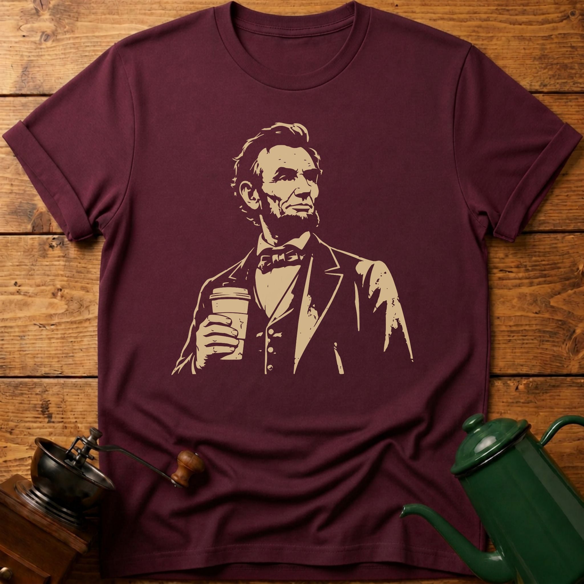 Lincoln Coffee T-Shirt