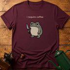 i require coffee frog T-Shirt
