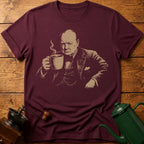 Churchill Coffee T-Shirt