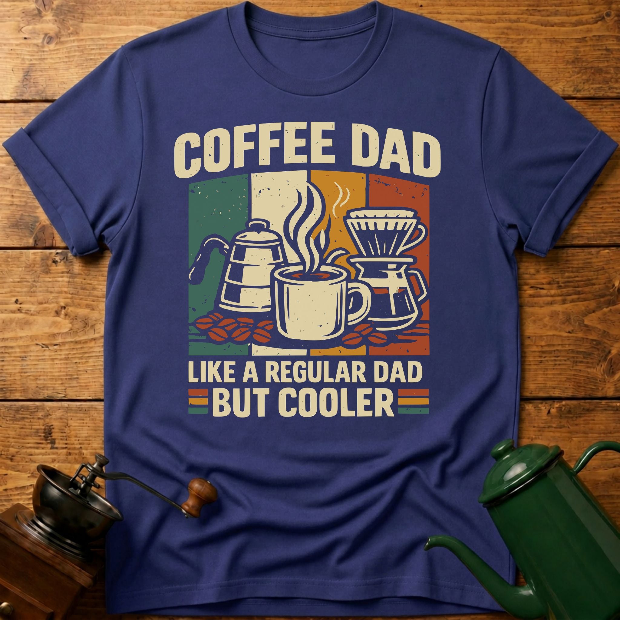 Cooler Coffee Dad T-Shirt