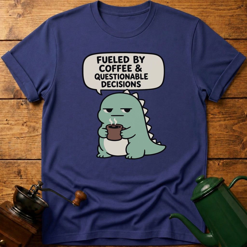 Fueled By Coffee & Questionable Decisions T-Shirt