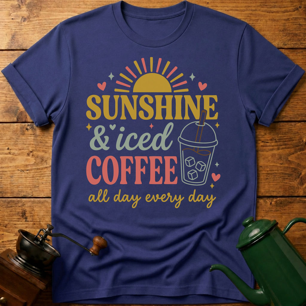 Sunshine & Iced Coffee T-Shirt