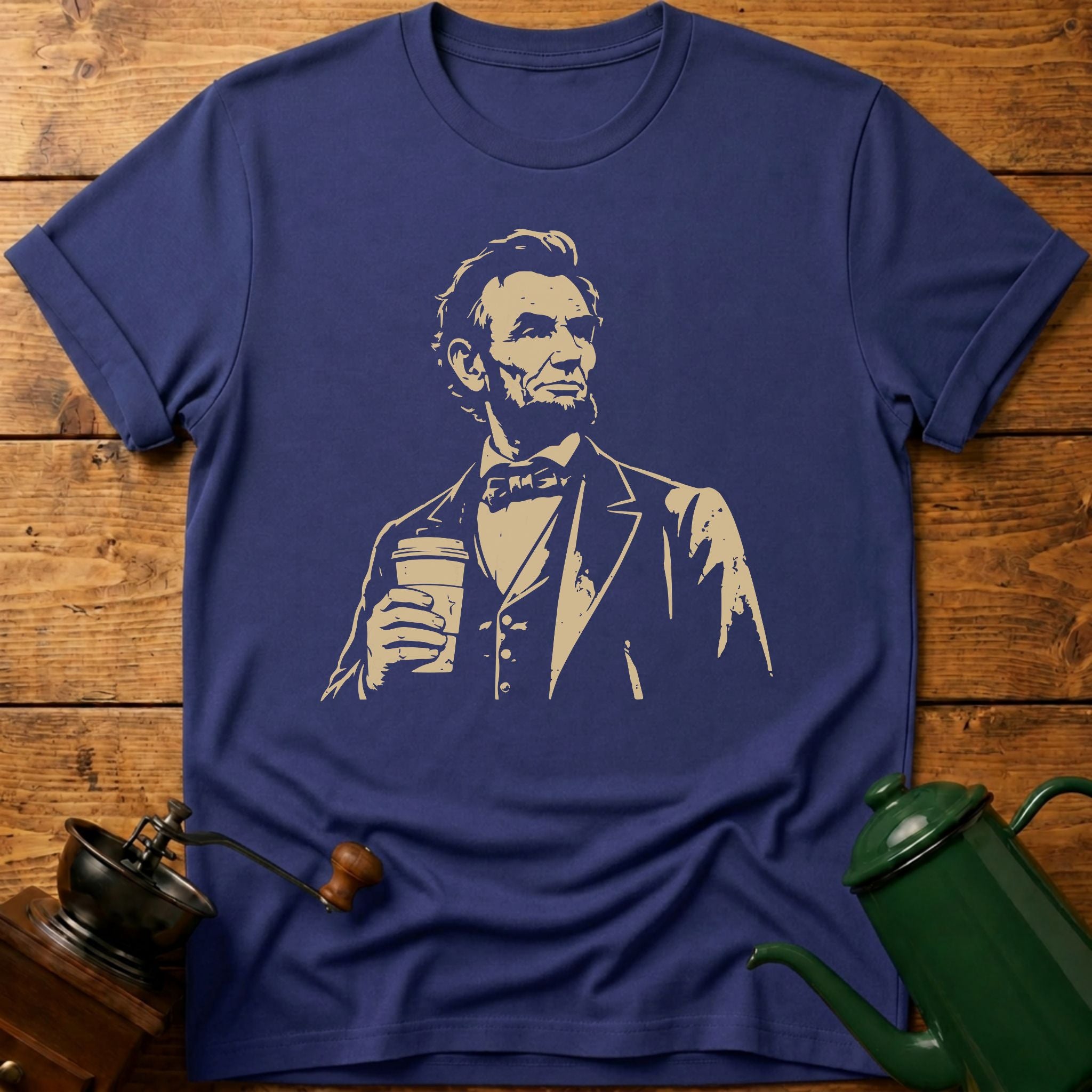 Lincoln Coffee T-Shirt
