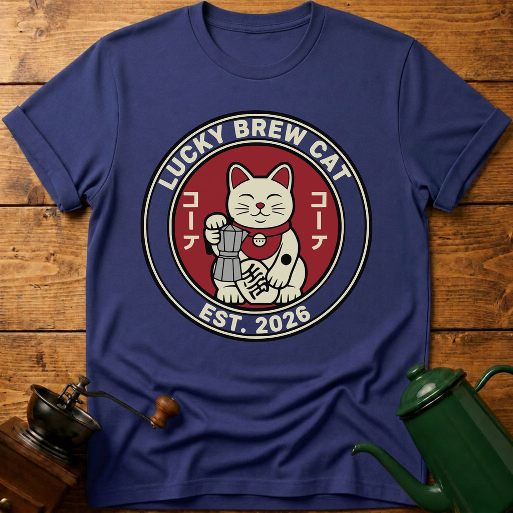 Lucky Brew Cat T-Shirt