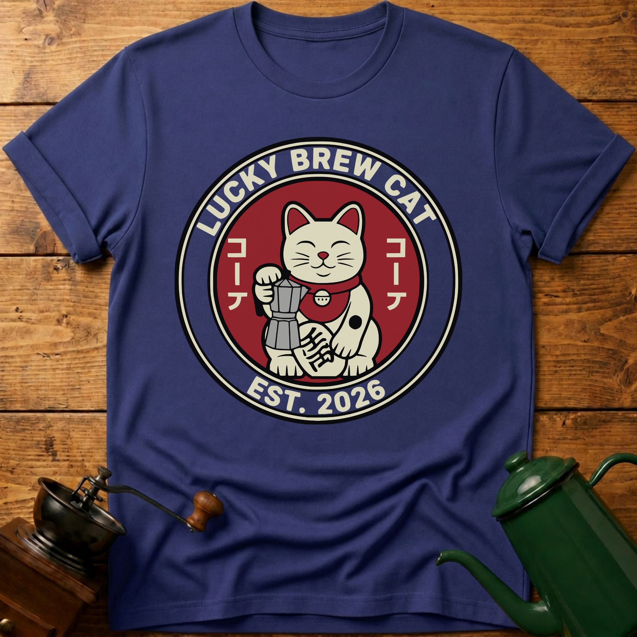 Lucky Brew Cat T-Shirt