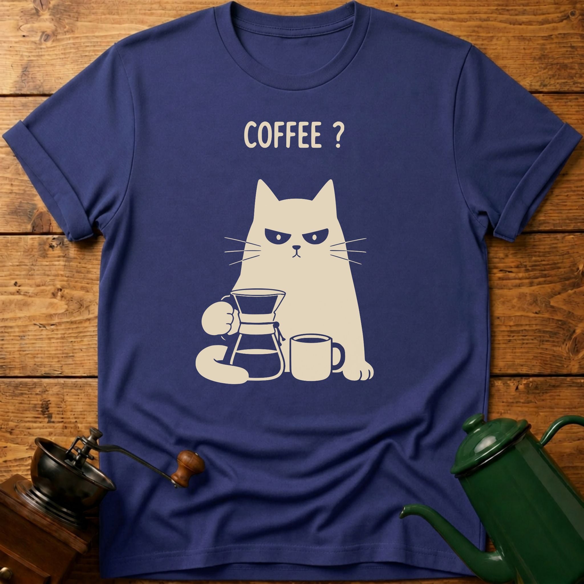 Coffee? Cat T-Shirt