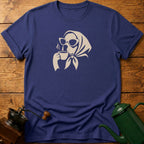 Dog Drinking Coffee T-Shirt