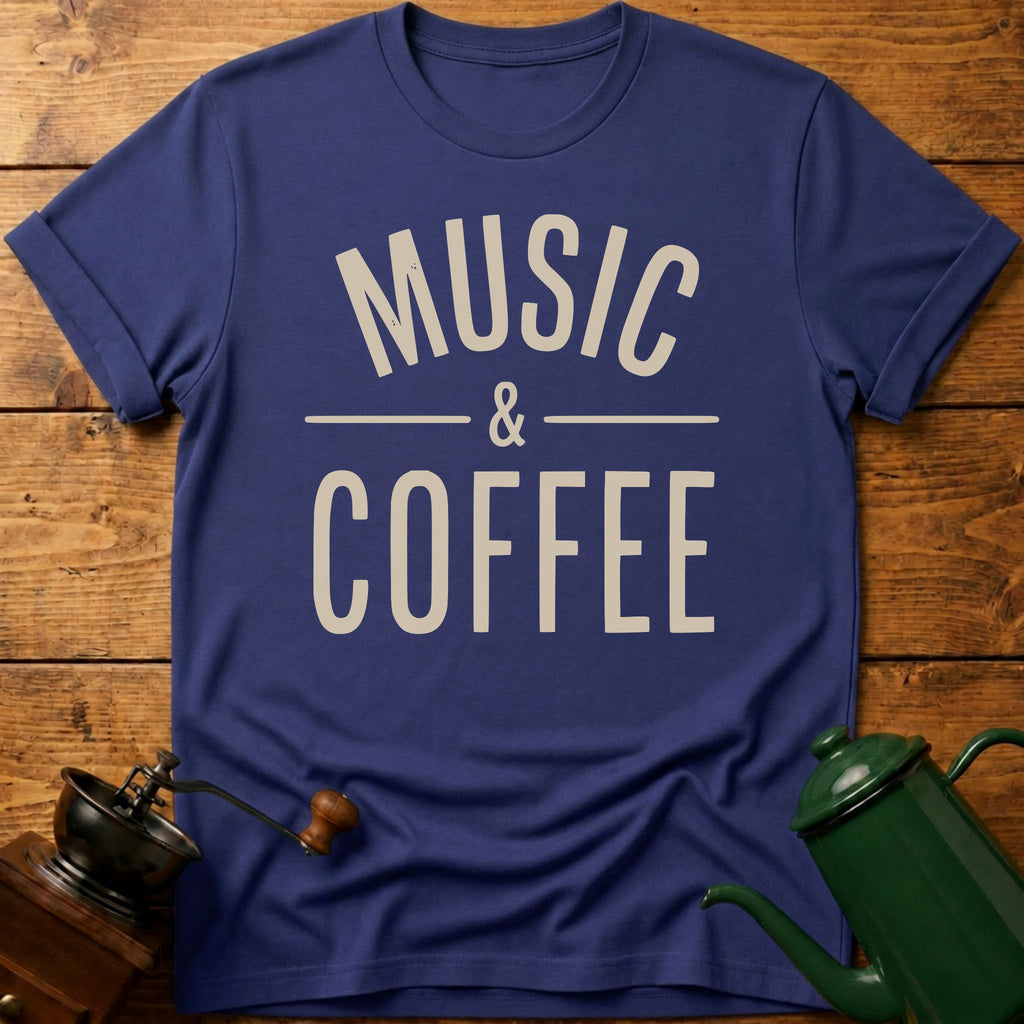 Music & Coffee T-Shirt