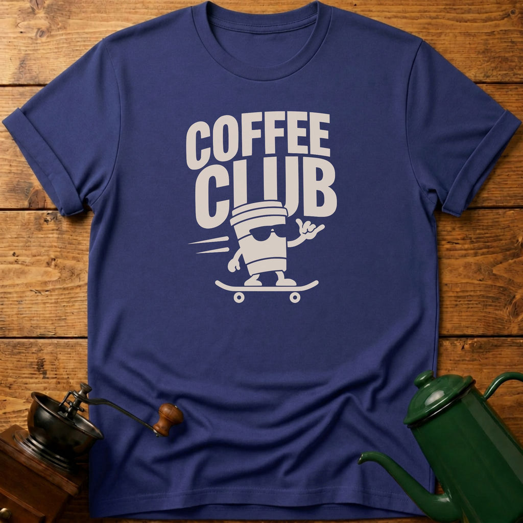 Skating Coffee Club T-Shirt