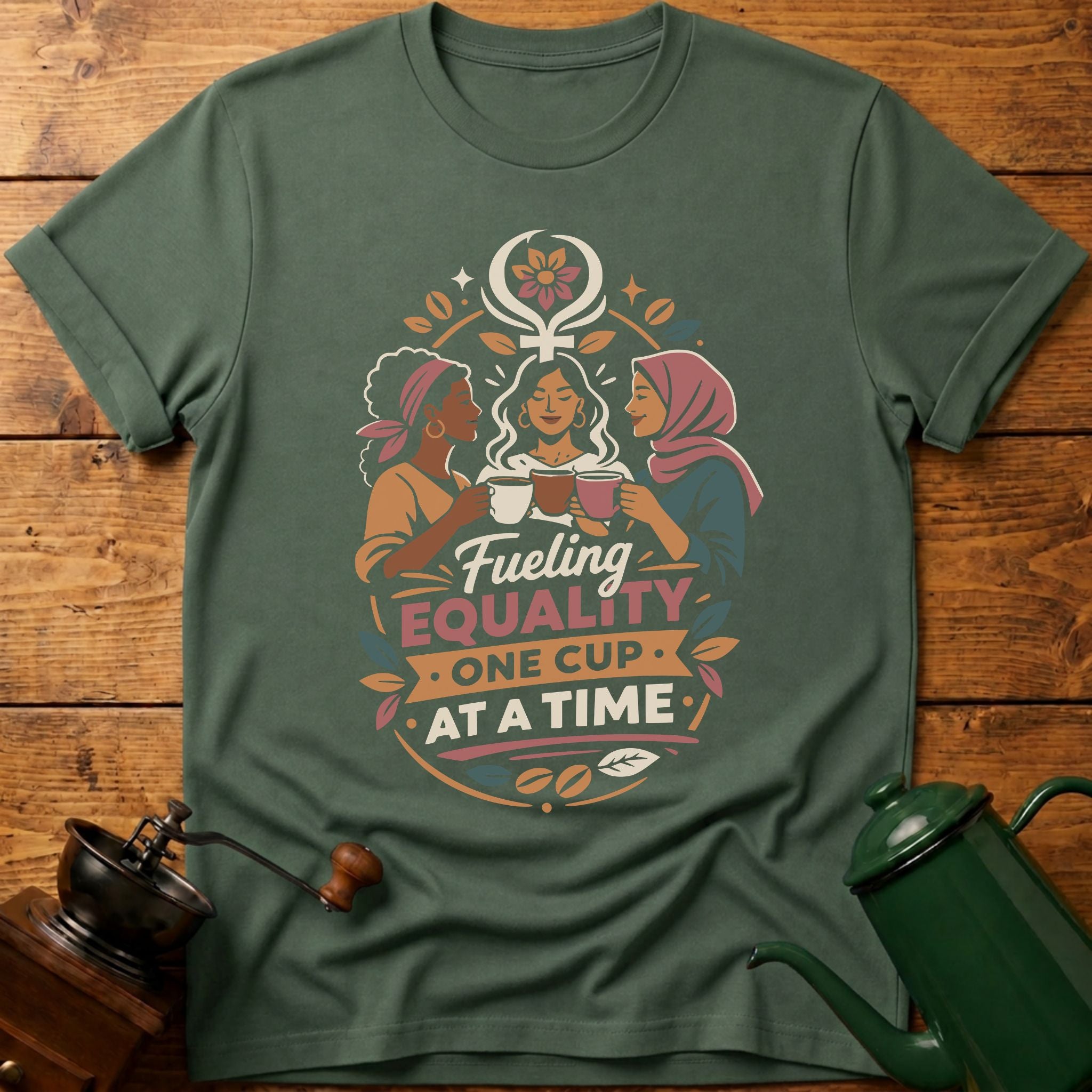 Fueling Equality One Cup At A Time T-Shirt