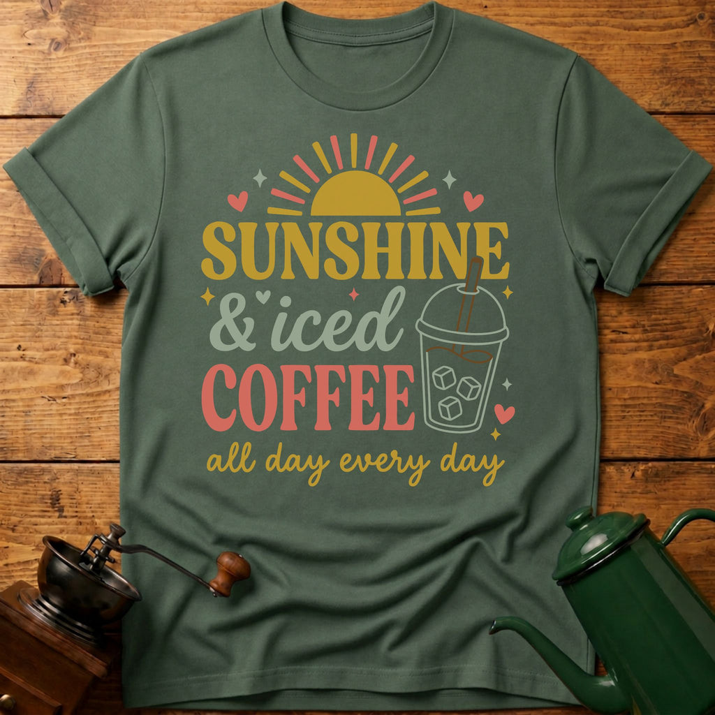 Sunshine & Iced Coffee T-Shirt
