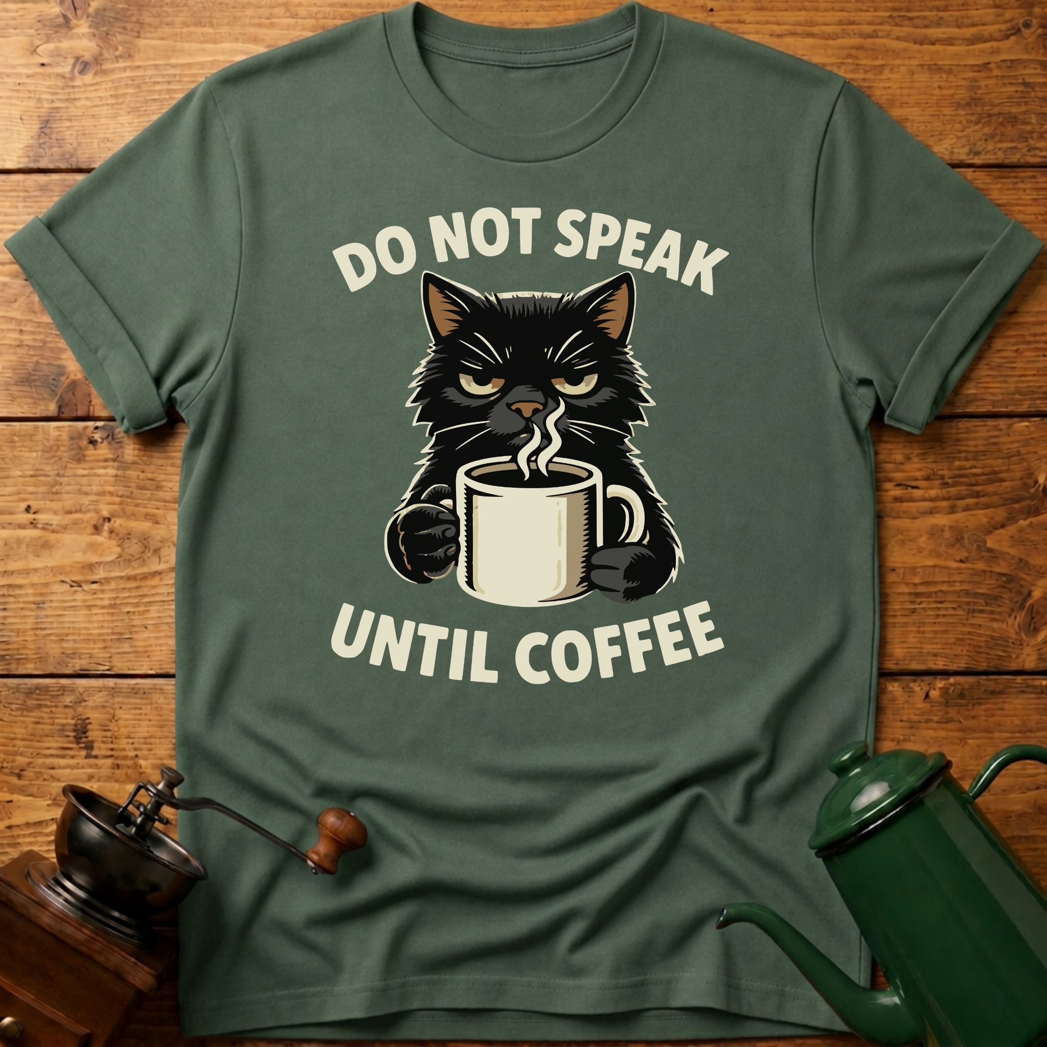 Do Not Speak Until Coffee T-Shirt