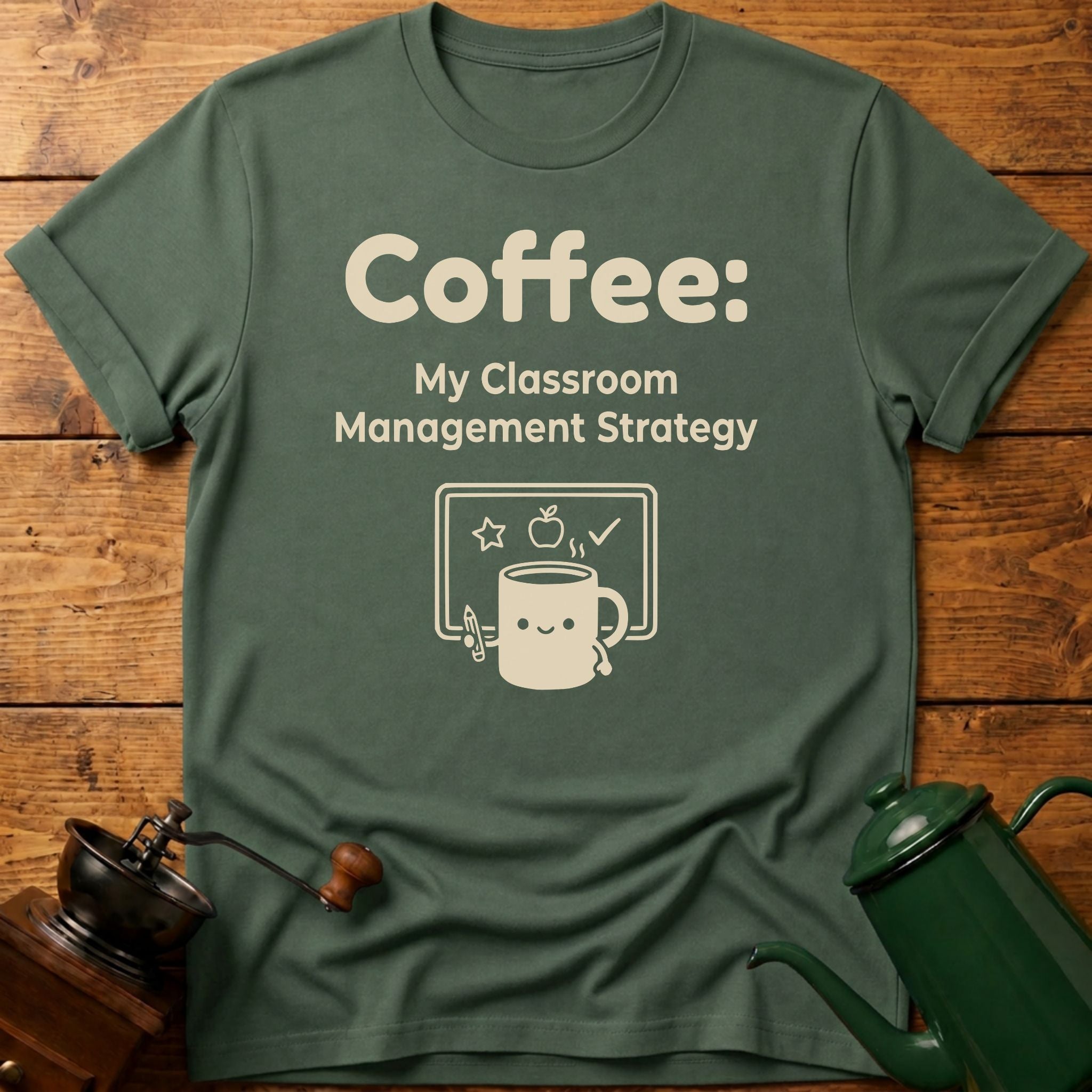 Coffee My Classroom Management Strategy T-Shirt