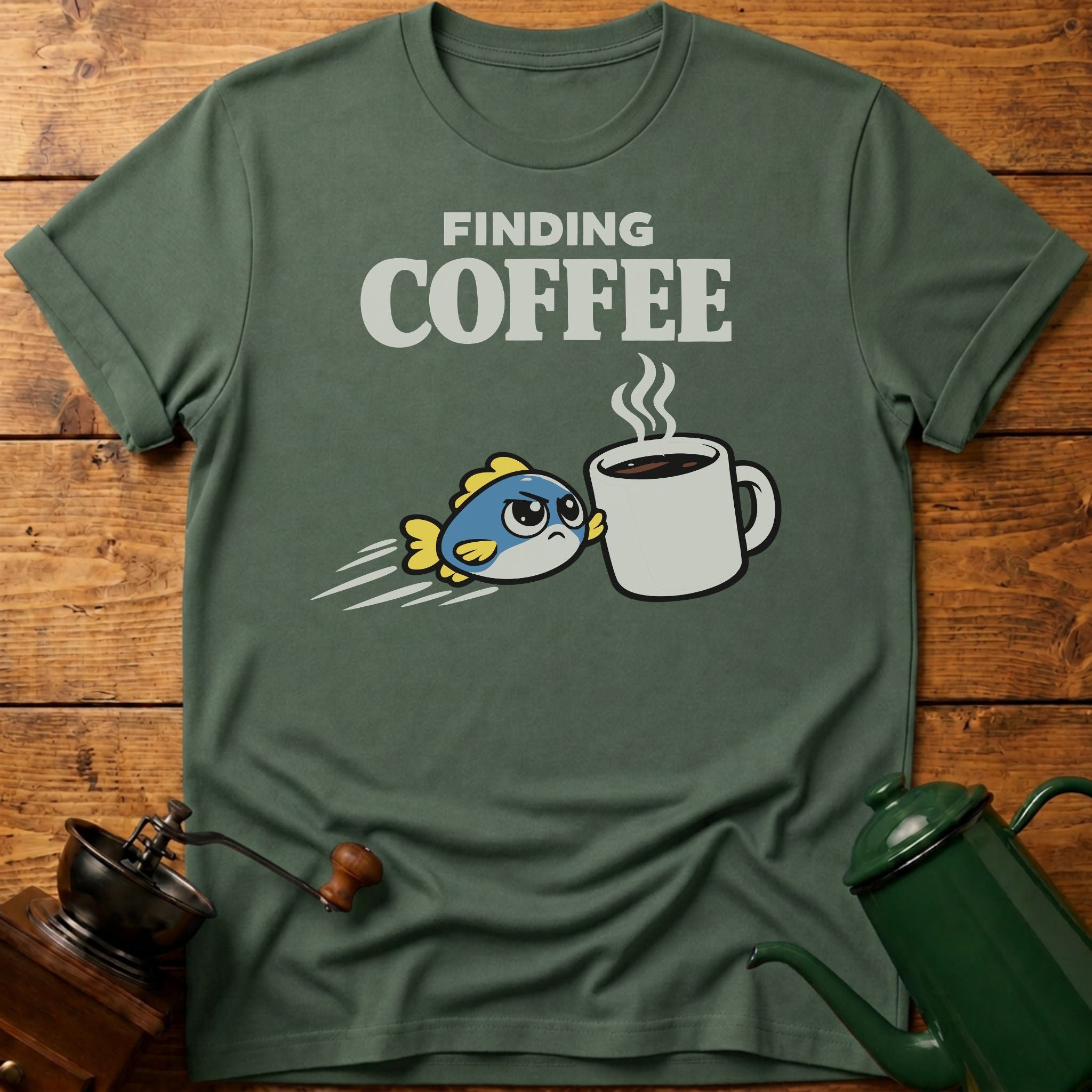 FINDING COFFEE T-Shirt