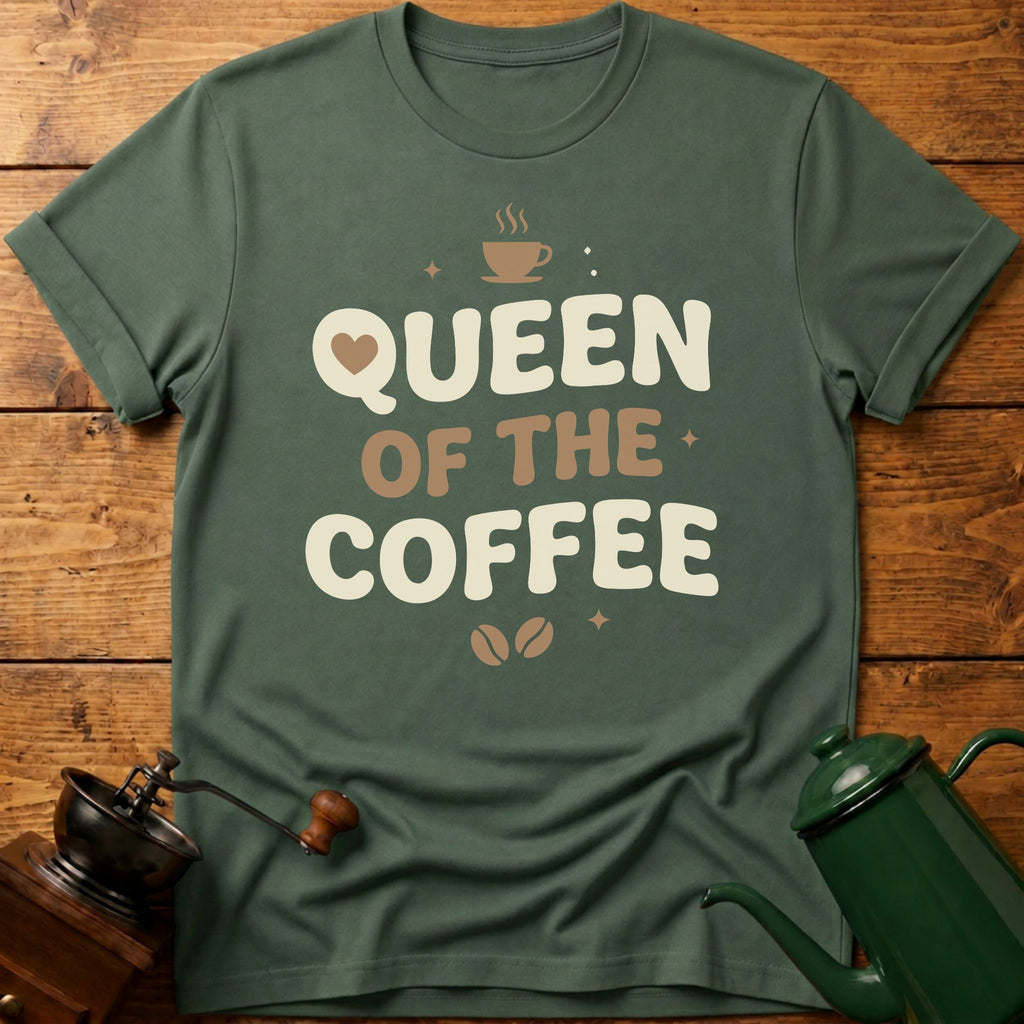 Queen Of The Coffee T-Shirt