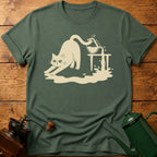 Cat Coffee Drop T-Shirt