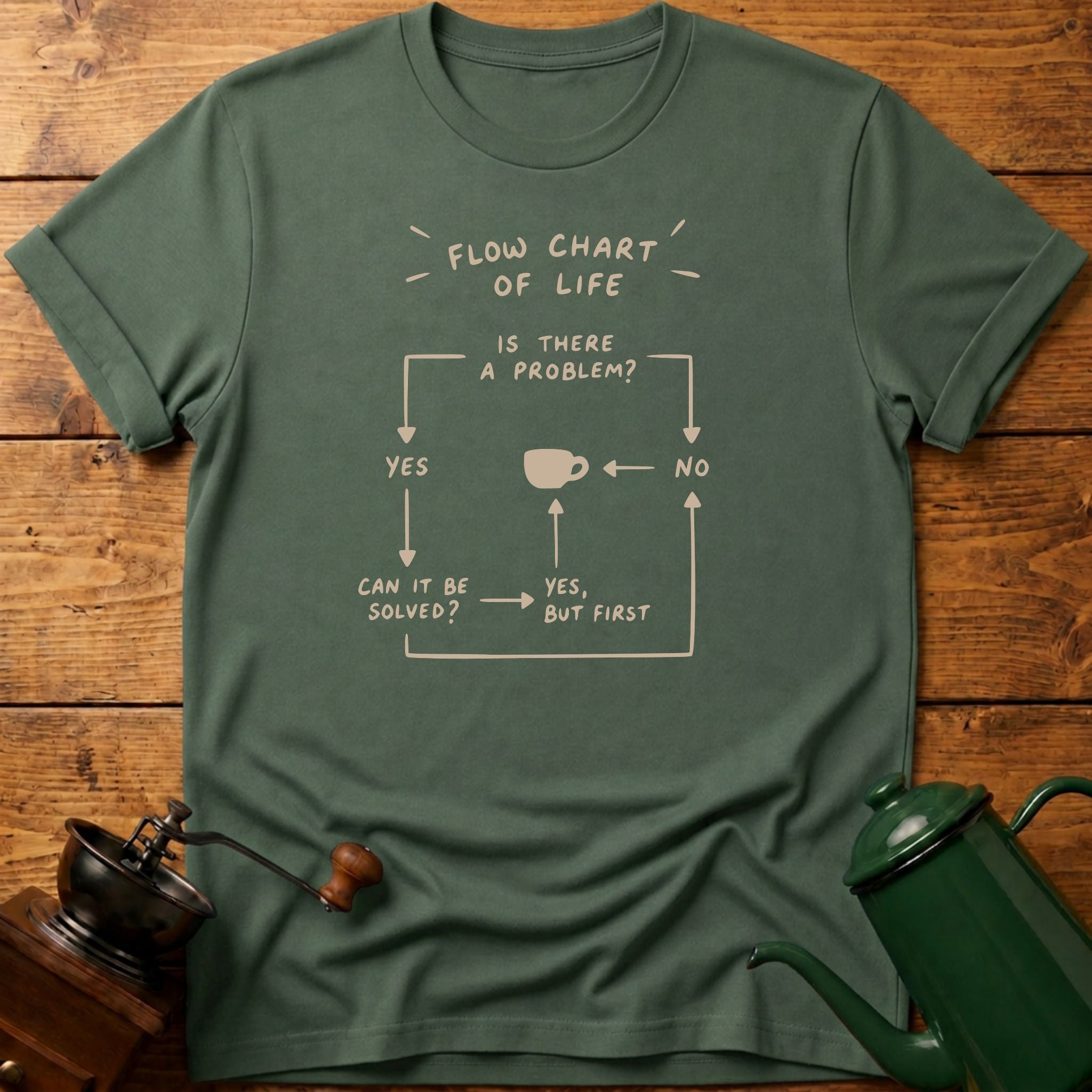 Flow Chart Of Life T-Shirt