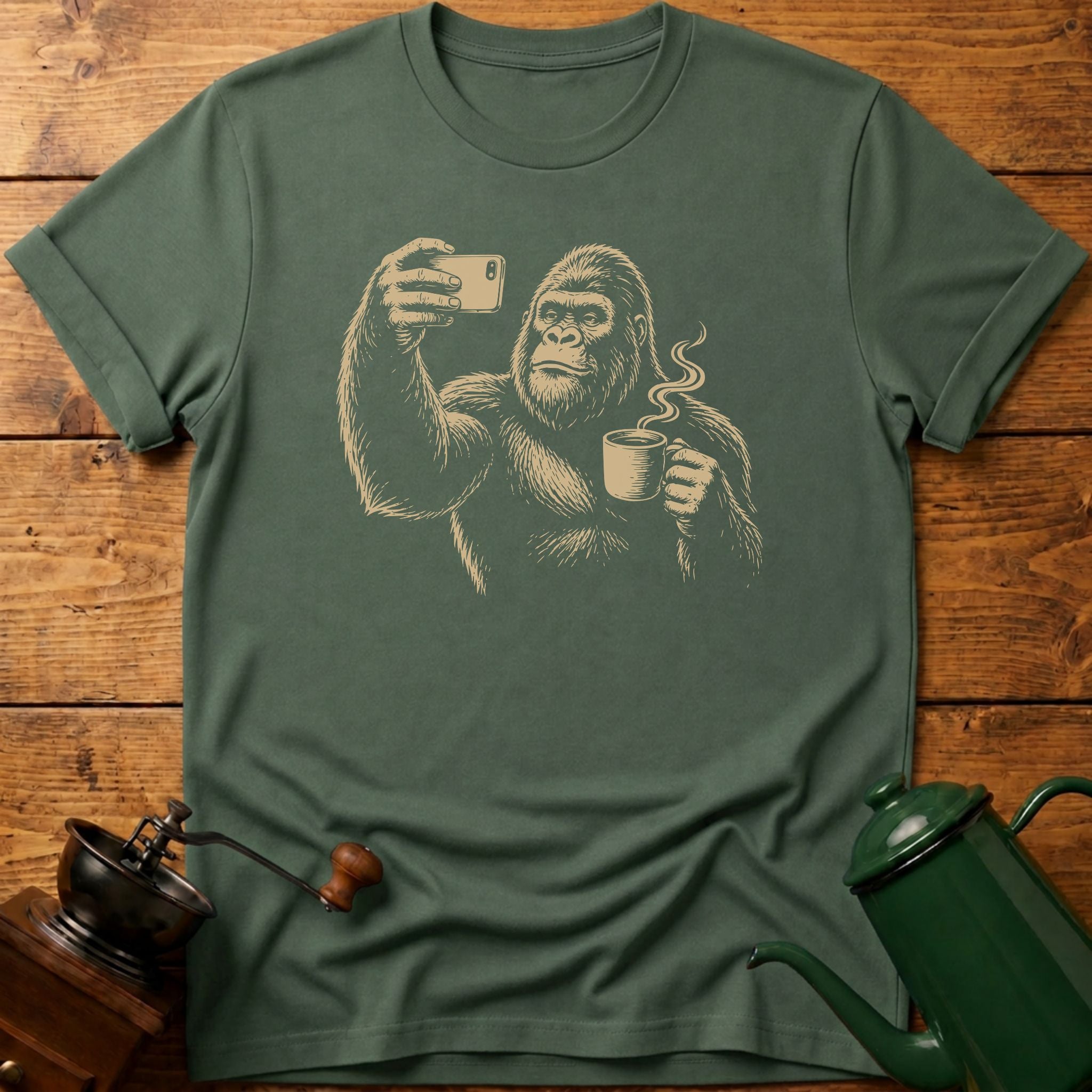 Bigfoot Selfie T-Shirt