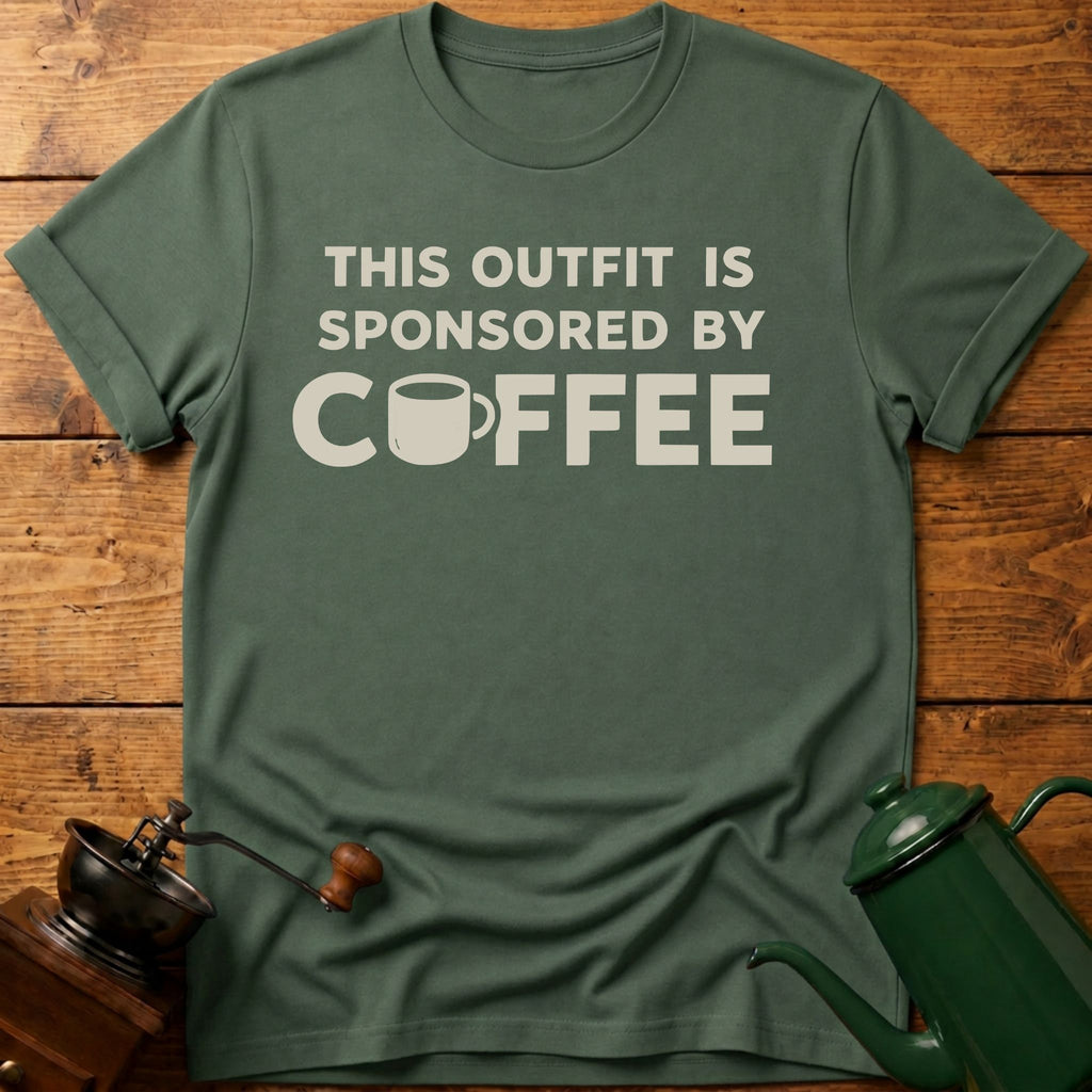 This Outfit Is Sponsored By Coffee T-Shirt
