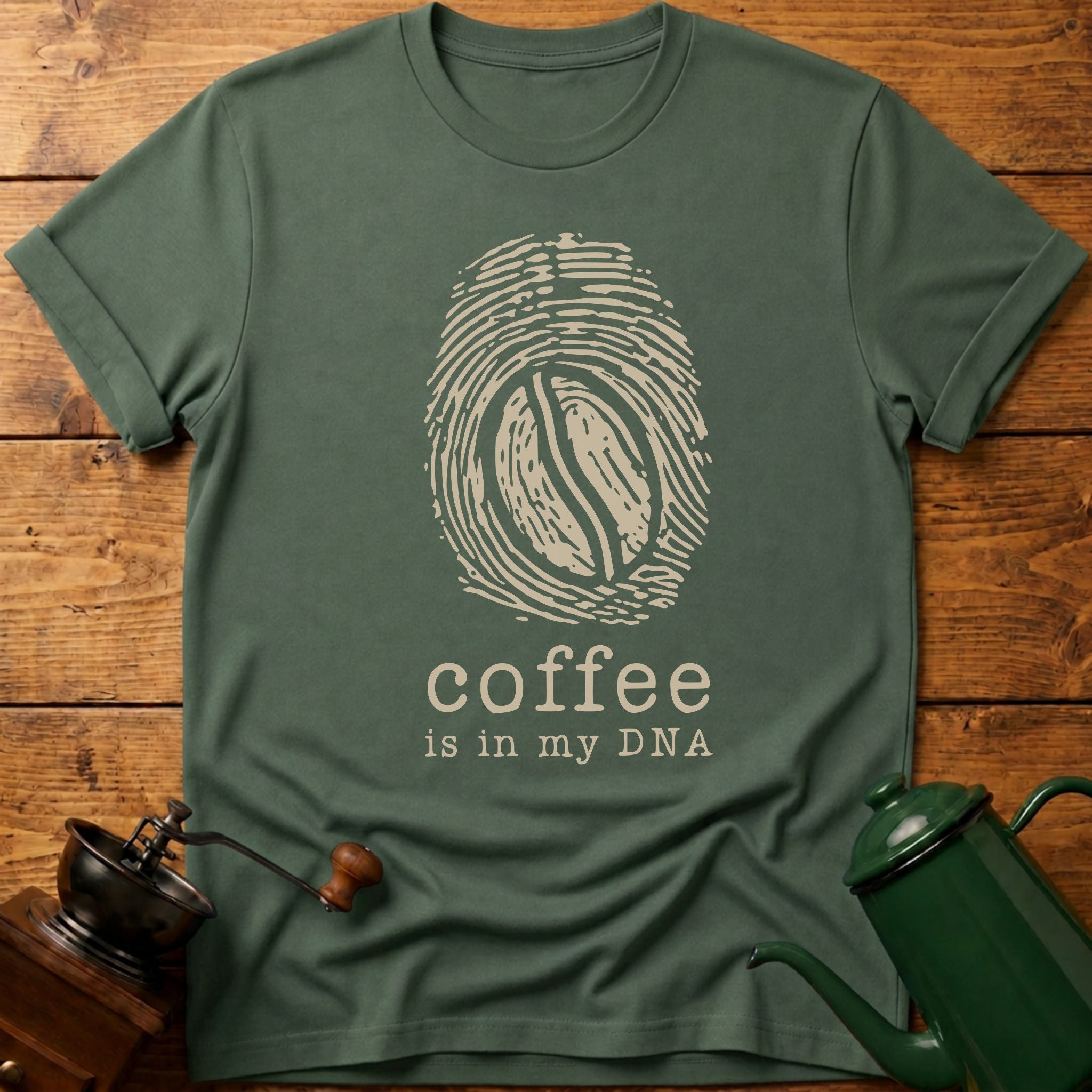 Coffee Is In My DNA T-Shirt