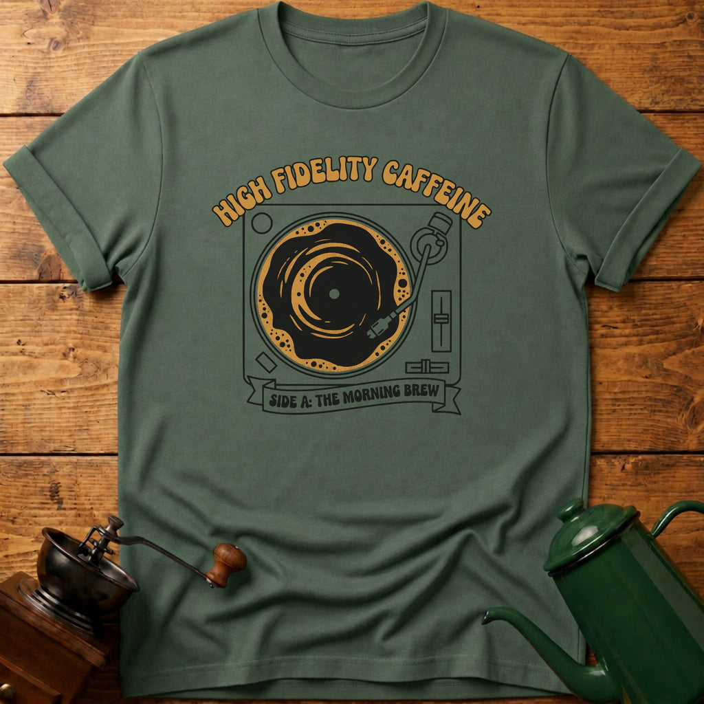 High Fidelity Caffeine T-Shirt
