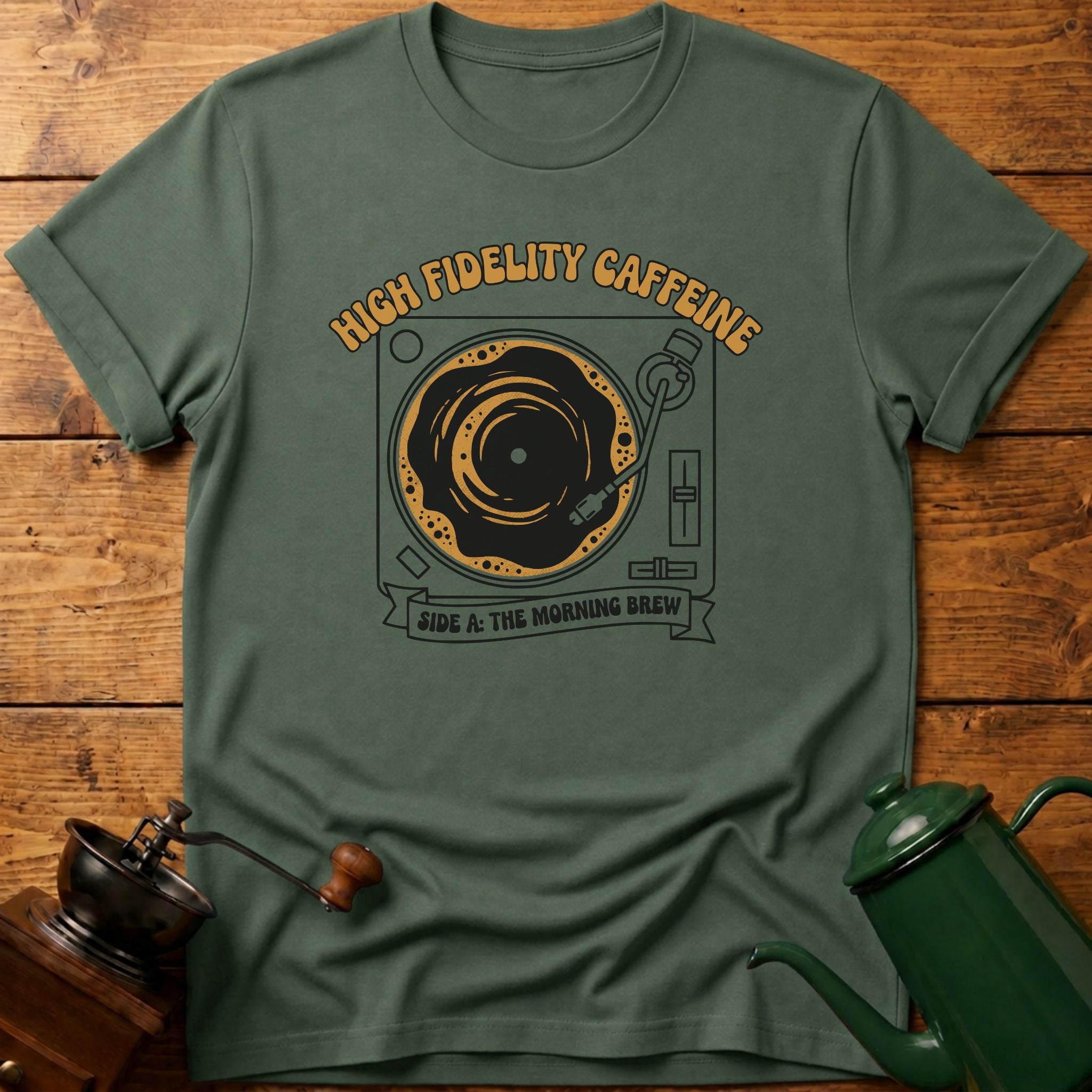 High Fidelity Caffeine T-Shirt