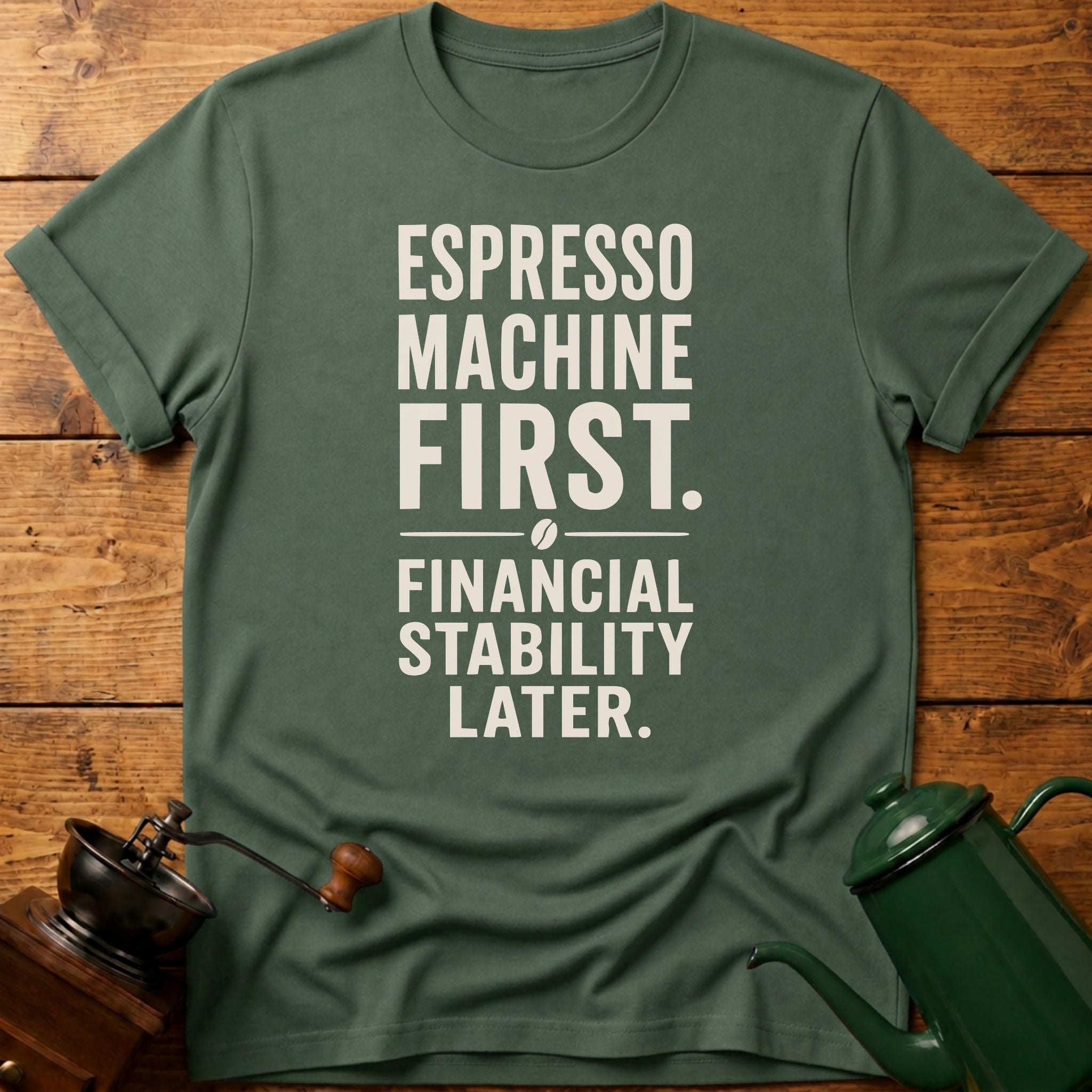 Espresso Machine First T-Shirt