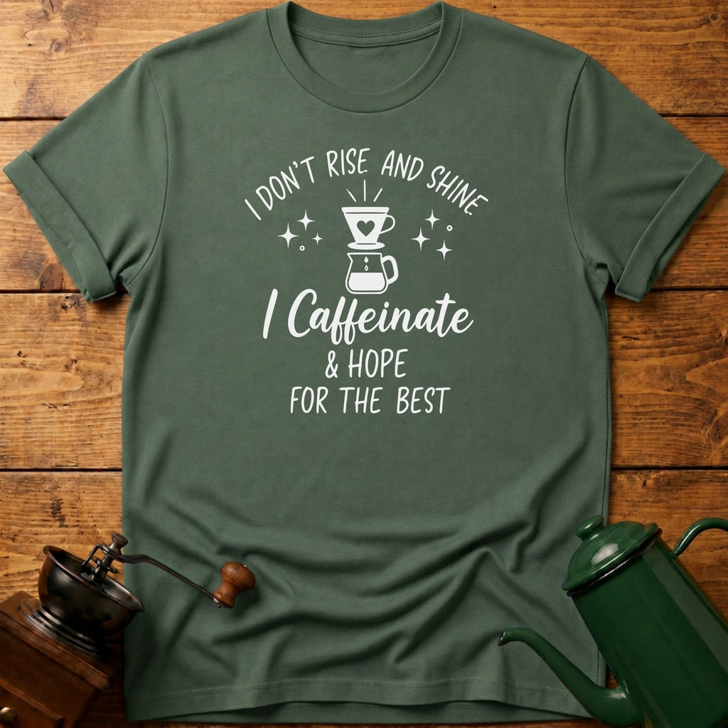 I Don't Rise & Shine T-Shirt