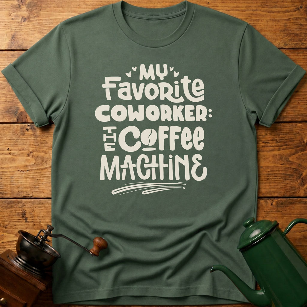Coworker Coffee Machine T-Shirt