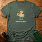 Powered By Coffee Duck T-Shirt