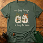 Bring Coffee & Books Boo T-Shirt