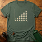 Happiness Coffee Graph T-Shirt